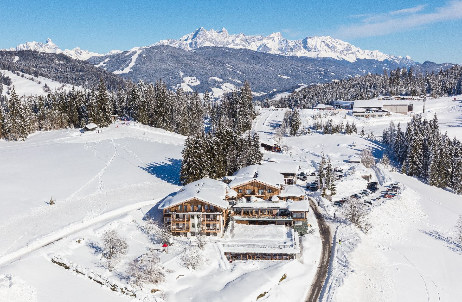 Naturhotel Edelweiss im Winter